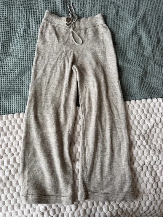 Cozy Wide-Leg Lounge Pants - Picture 1 of 5